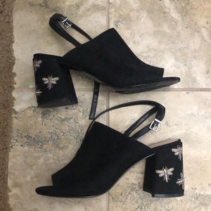 Nine West block heels